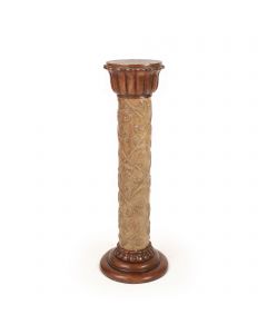 Two-Tone Stone and Resin Column
