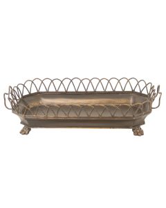 Bronze Claw footed Carolyn Tray