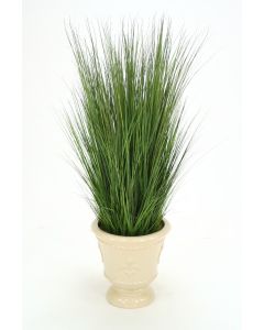 Varicolored  Grass Mix in Pale Celadon Northampton Floor Urn