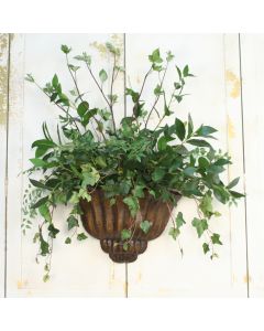 Greenery in Wall Pocket