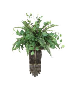 Mixed Greenery with Boston Fern Topper