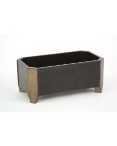 Rect. Embossed Crocodile