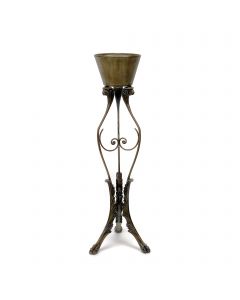 Ram Head Plant Stand, 49"