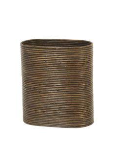 Violet-Pencil Rattan Oval