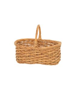 Small Woven Basket with Handle