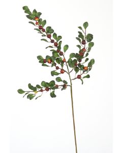 21" Wild Berry Spray in Red and Green (Sold in Multiples of 24)