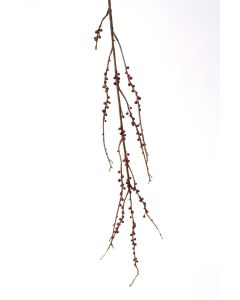 56.6" Burgundy Berry Branch (Sold in Multiples of 24)