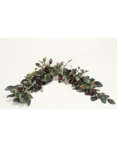 87" Grape Garland Dark Green Foliage