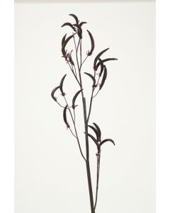 45 " Flax Flower Stem in Brown (Sold in Multiples of 12)