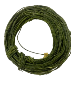 102" VINE   (GREEN COATED WIREIN COIL) 102 INCHES X 7 STRANDS = 714 INCHES TOTAL(12 rolls)