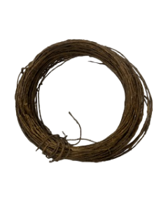 102" VINE   (BROWN COATED WIREIN COIL) 102 INCHES X 7 STRANDS = 714 INCHES TOTAL(12 rolls)
