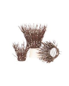 Pussy Willow Baskets (Set of 3)