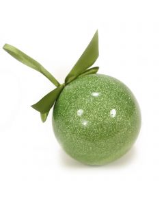 Designer Ornament Group featuring Lime Green Glitter Ornaments