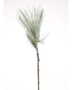 19" Mini Pine Spray with Snow