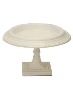CAKE PLATE ON PEDESTAL STAND