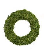 28" Preserved Boxwood Round Wreath